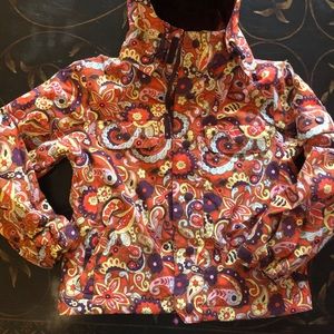 Burton girls sz S winter jacket-worn 2x-like new